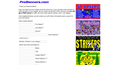 Desktop Screenshot of offers.probanners.com